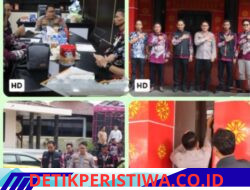 Kegiatan Audiensi Tim Badan Pusat Statistik ( BPS )Oku Timur Ke Polres Oku Timur