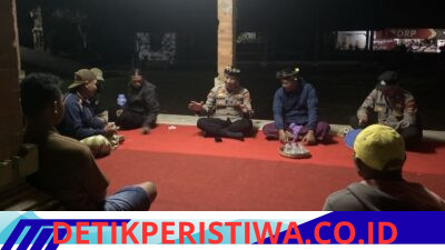 Perkuat Sinergi dalam Pengamanan Swakarsa, Polsek Bebandem Gelar Program “Sabuk Kamtibmas” Bersama Pecalang Desa Adat
