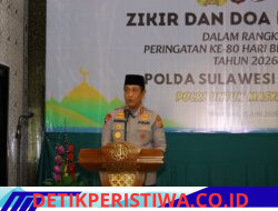 Perkuat Spirit Pengabdian, Polda Sulsel Gelar Dzikir dan Doa Bersama Peringati Hari Bhayangkara ke-80