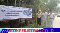 Tekan Angka Kecelakaan, Jasa Raharja Kantor Wilayah Utama DKI Jakarta melakukan safety campaign di wilayah Jakarta Utara