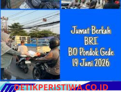 Jum’at Berkah Berbagi Bersama BRI Pondok Gede