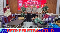 Polres Bireuen Gelar Donor Darah dan Sumbang 86 Kantong Untuk Kemanusiaan