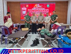 Polres Bireuen Gelar Donor Darah dan Sumbang 86 Kantong Untuk Kemanusiaan