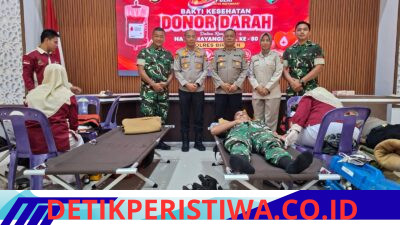 Polres Bireuen Gelar Donor Darah dan Sumbang 86 Kantong Untuk Kemanusiaan