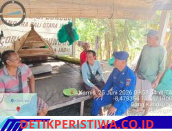 Sat Polairud Polres Karangasem Sambangi Pesisir Pantai Jasri, Himbau Nelayan Utamakan Keselamatan saat Melaut