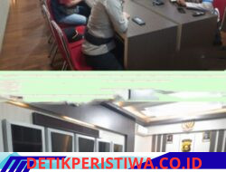 Pererat Silaturahmi, Kedekatan Dengan Masyarakat Polres Oku Timur Gelar Nobar Bersama Piala Dunia 2026