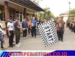 Semarak Hari Bhayangkara ke-80, Polres Bireuen Gelar Jalan Santai Bersama Forkopimda dan Masyarakat