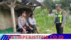 Jaga Situasi Kamtibmas Jelang Hari Raya Kuningan, Personil Polsek Rendang Sambangi Warga Sampaikan Himbauan Kamtibmas