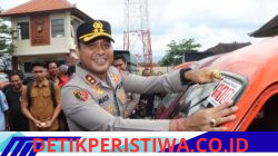 Pastikan Kelaikan Jalan, Kapolres Karangasem Cek Armada dan Sosialisasi Layanan 110 di Angkutan Desa