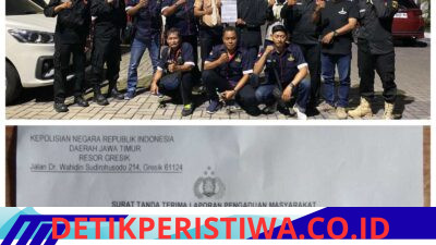 ABJI Laporkan Tiga Terduga Perusuh Aksi Damai ke Polres Gresik, Tegaskan Organisasi Resmi dan Legal