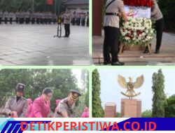 Ziarah Di TMP Jurai Komering Sakti, Polres OKU Timur Kenang Jasa Pahlawan Jelang HUT Bhayangkara ke-80 Tahun 2026