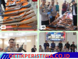 Presses Release Ungkap Kasus Senpi Musi Polres Oku Timur Tahun 2026