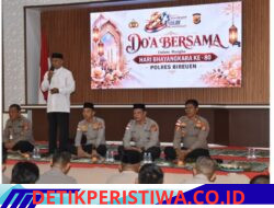Sambut Hari Bhayangkara ke-80, Polres Bireuen Gelar Tausiah dan Doa Bersama