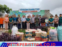 Pemkab Humbahas Lakukan Kunjungan Sosial ke Yayasan Rehabilitasi Narwastu, Salurkan Bantuan bagi Pasien Disabilitas Mental