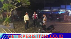 Melalalui Giat Light Patrol Polsek Selat Intensifkan Pengamanan Objek Vital, Sampaikan Pesan Kamtibmas kepada Petugas Security BRI Unit Selat