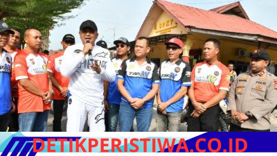 Ratusan Rider Taklukkan Lintasan TAKAT III, Hari Bhayangkara Ke 80 Jadi Momentum Persaudaraan dan Kepedulian