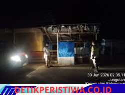 Cegah dan Antisipasi Gangguan Kamtibmas, Polsek Bebandem Gelar Patroli KRYD Dini Hari