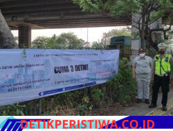 Cuma 3 Detik, Tentukan Keselamatan Jasa Raharja dan Polri Perkuat Kampanye Keselamatan Berlalu Lintas di Jakarta Barat