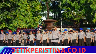 Kapolda Sulsel Pimpin Upacara Laporan Kenaikan Pangkat Personel Polri dan PNS Polri Periode 1 Juli 2026