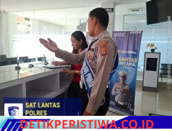 Tingkatkan Mutu Pelayanan, Pemandu Pelayanan Satpas Polres Karangasem Berikan Layanan Prima dan Terpadu kepada Masyarakat