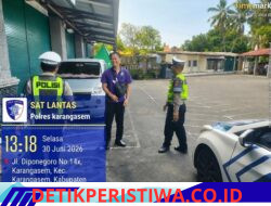 Satlantas Polres Karangasem Laksanakan KRYD, Intensifkan Patrol di Kawasan Pertokoan