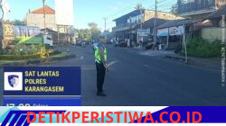 Pastikan Kelancaran Arus Lalulintas, Sat Lantas Lakukan Pos Sore dan Gatur Lalin di Pos 3 Patung Salak Jasri