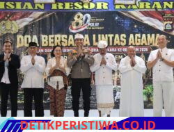 Perkuat Sinergi dalam Keberagaman, Polres Karangasem Gelar Do’a Bersama Lintas Agama Jelang Hari Bhayangkara Ke-80