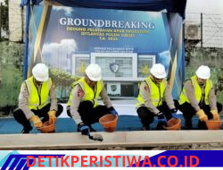Kapolda Sulsel Groundbreaking Gedung BPKB Prototype Tipe C Rp39 Miliar, Target Rampung 180 Hari