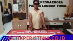 Diduga Edarkan Sabu di Dua Kecamatan, Buruh Asal Sikur Diciduk Satresnarkoba Polres Lotim