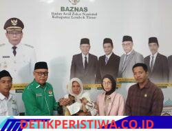 Baznas Lotim Berikan Bantuan untuk Keluarga PMI Korban Kecelakaan di Malaysia