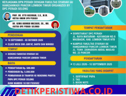 PERADI Buka Pendaftaran PKPA Angkatan VII 2026 di Lombok Timur, Kuliah Digelar Setiap Akhir Pekan