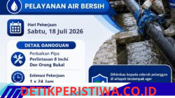 Perbaikan Jaringan Pipa di Orong Bukal, Pasokan Air Bersih Dua Wilayah Lombok Timur Terganggu Sementara