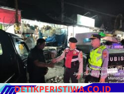 Cegah Gangguan Kamtibmas, Personil Polsek Rendang Intensifkan Patroli Sambangi Security Bank yang Ada di Wilayah Kec.Rendang