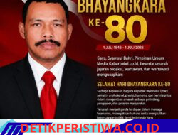 Syamsul Bahri, Pimpinan Umum Media Kabarbahri.co.id, Ucapkan Selamat Hari Bhayangkara ke-80