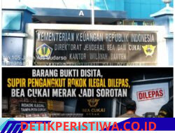 Bea Cukai Merak Jadi Sorotan Publik Barang Bukti Disita, Supir Rokok Ilegal Diduga Dilepaskan