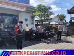 Melalui Patroli Barcode, Polsek Selat Pastikan Situasi Kamtibmas Tetap Aman dan Kondusif di Wilayah Hukum Polsek Selat