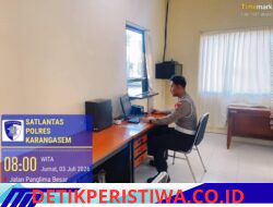 Sat Lantas Polres Karangasem Percepat dan Permudah Proses Samsat kepada Masyarakat, Melalui Layanan Samsat Drive Thru