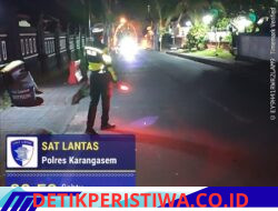 Cegah Aksi Balap Liar, Sat Lantas Polres Karangasem Intensifkan Patroli pada Malam Minggu