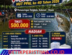 PPAL Gelar Lomba Mancing Dalam Rangka HUT Ke-40, Ajak Masyarakat Meriahkan Semangat Kebersamaan