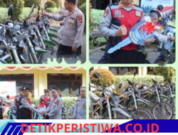Kapolres OKU Timur Serahkan 5 Unit Kendaraan Dinas R2 Untuk Perkuat Patroli Antisipasi Begal