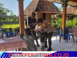 Polri Hadir untuk Masyarakat, Bhabinkamtibmas Desa Pergung Dampingi Kegiatan Posyandu Balita dan Lansia
