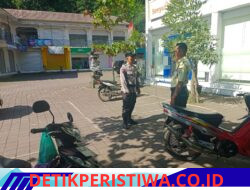 Melalui Rutinitas Patroli, Polsek Sidemen Tingkatkan Pengamanan Objek Vital dan Kawasan Pertokoan