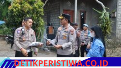 Jelang Peresmian,.Kapolres Karangasem Pimpin Survei Kesiapan Peresmian Bedah Rumah