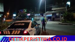Cegah Aksi Balap Liar, Sat Lantas Polres Karangasem Gelar Patroli pada Malam Hari