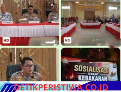 Kapolres OKU Timur Sosialisasikan Karhutla Bersama PJU, Kapolsek dan Stakeholder