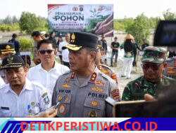 Polda Babel Kembali Gelar Aksi Penanaman Pohon Serentak, Komitmen Dukung Pelestarian Alam