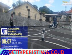 Pastikan Kelayakan dan Kemampuan Berkendara, Pemohon SIM Baru Jalani Uji Praktek di Polres Karangasem