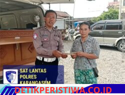 Permudah Masyarakat Bayar Pajak Kendaraan, Sat Lantas Polres Karangasem Gelar SAMSAT Keliling di Pasar Bebandem