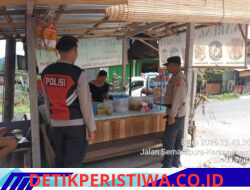 Cegah Gangguan Kamtibmas, Personil Polsek Sidemen Intensifkan Patroli KRYD di Jalur Beat Selatan dan Obyek Wisata Tebola