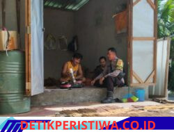 Melalui Giat DDS Bhabinkamtibmas Desa Sangkan Gunung Sambangi Usaha Dupa, Sampaikan Pesan Kamtibmas